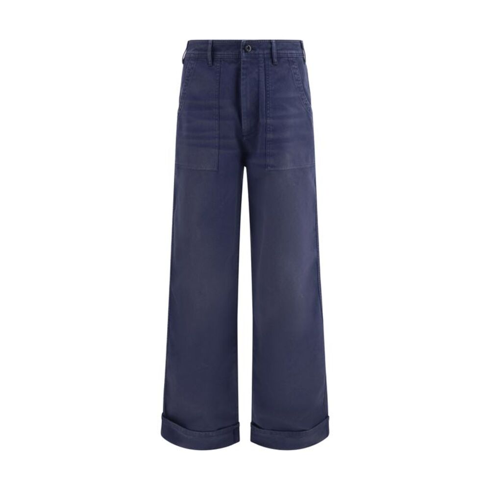 Acne Studios Men Organic Cotton Twill Pants